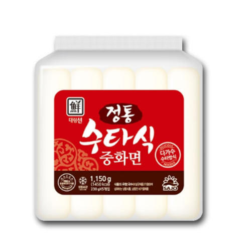베스트식품 대림 정통 중화면 1150g 4개