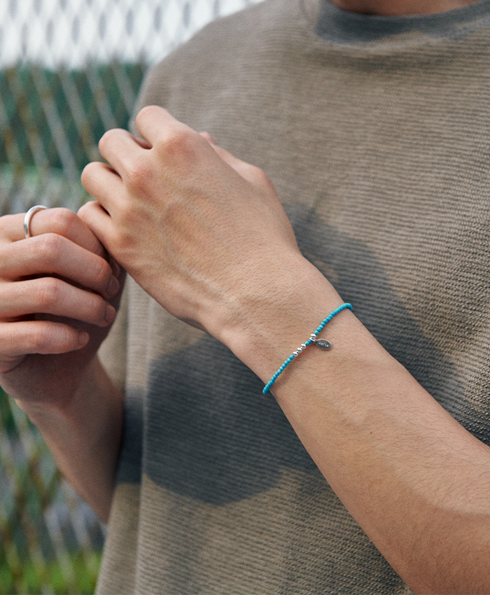 베흐트 5차 리오더 Mens 베흐트 seer bracelet 925실버 시어 비즈 팔찌