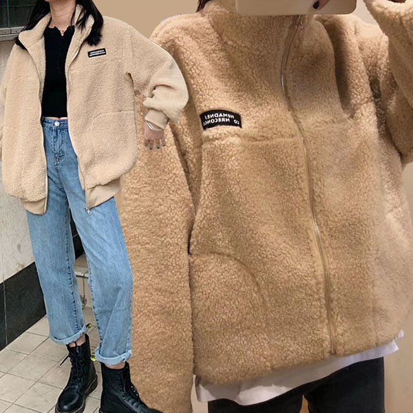 여성 양털 후리스 자켓 후드 집업 점퍼 뽀글이 잠바 겨울 가을 가을옷 간절기 여성의류 아우터 겨울옷