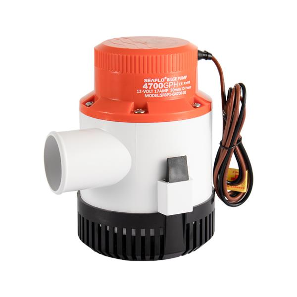 Seaflo용 빌지 펌프 요트 DC 잠수정 선박 배수 대용량 물 24 12V 4700GPH