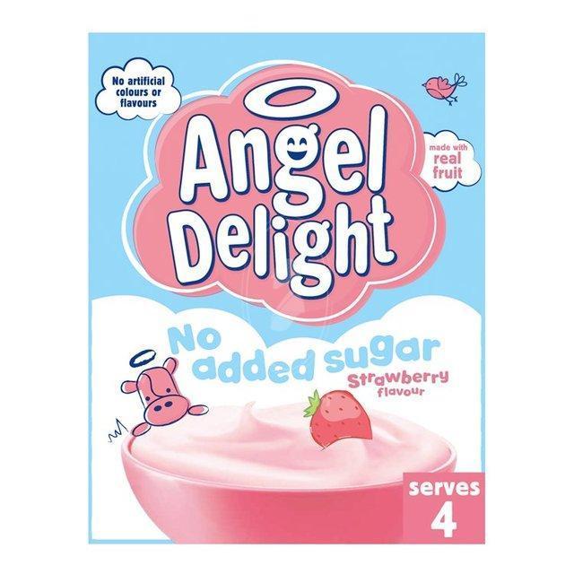 엔젤 딜라이트 딸기맛 푸딩 무설탕 디저트 47g 4회분