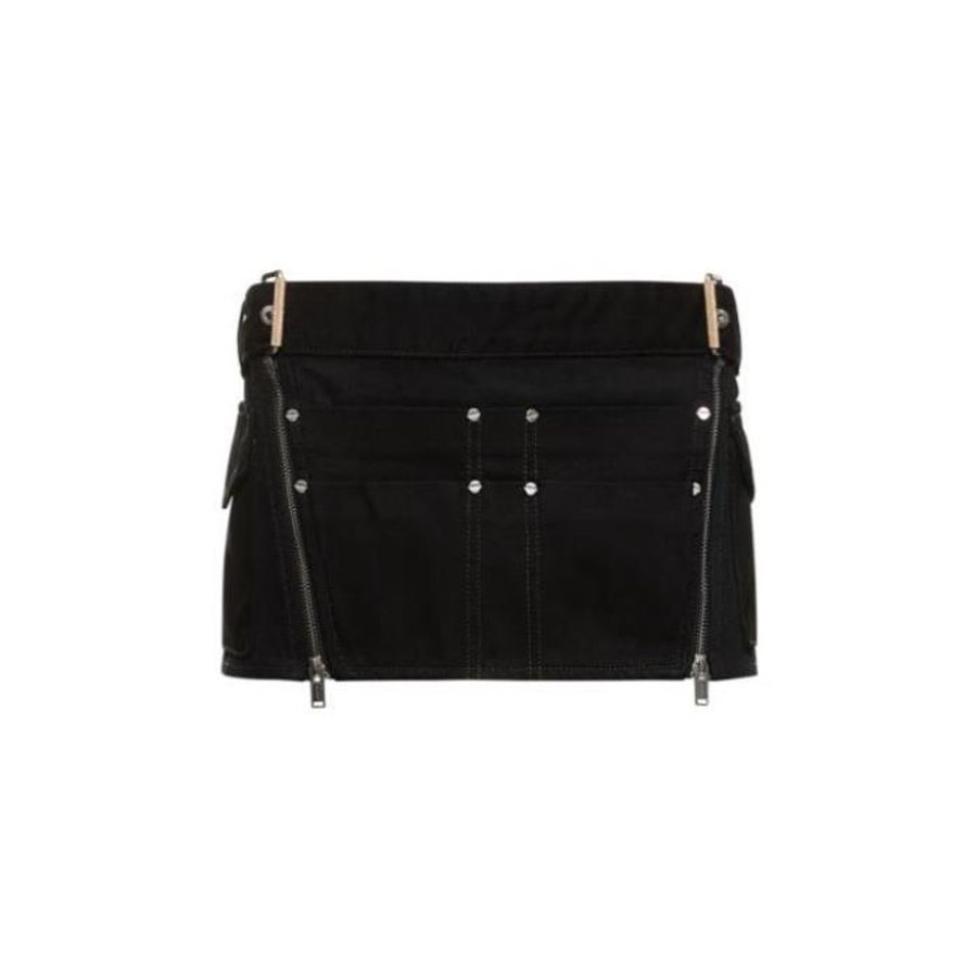 25 Dion Lee 여성 버클 데님 미니 스커트 79I XYP047 TP715521635