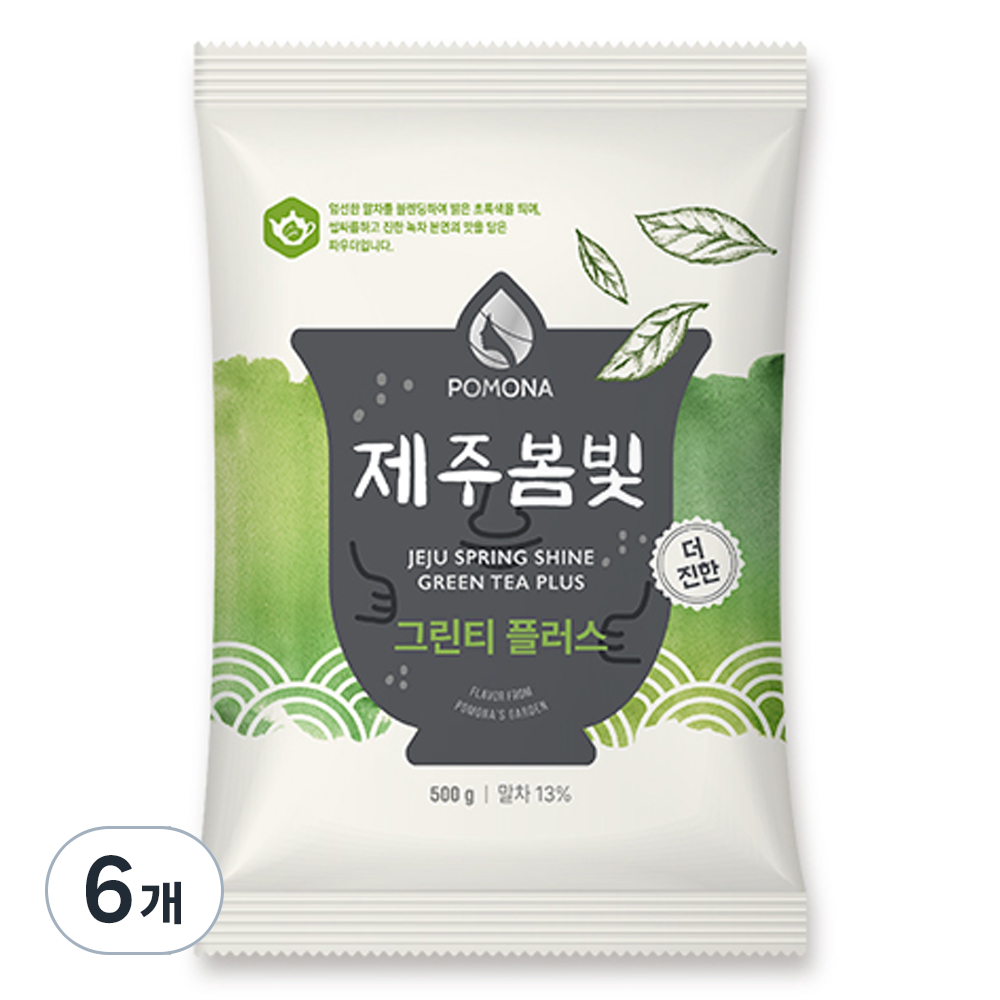 카파아이엔티 포모나 포모나 그린티 플러스 500g 1개입 6개