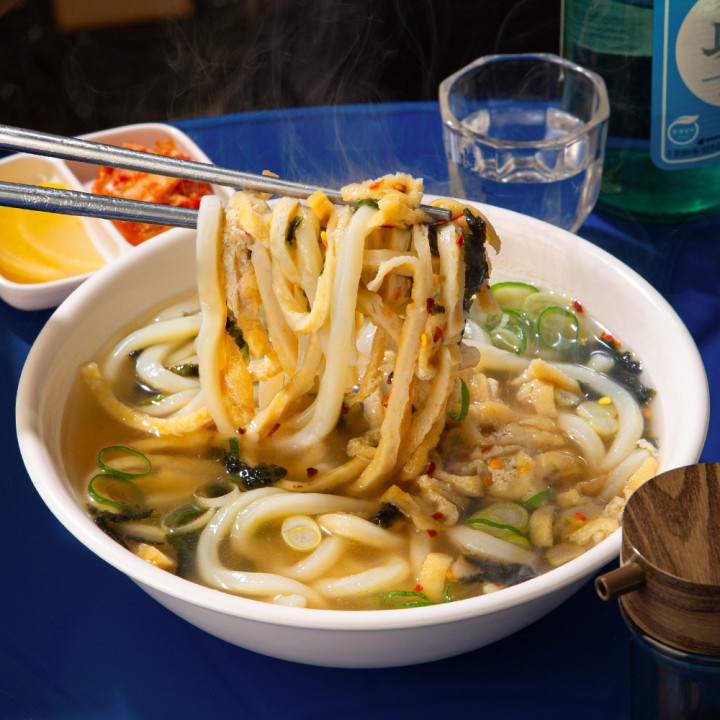 렌지쿠캣 따끈 포장마차우동 260g x 4팩