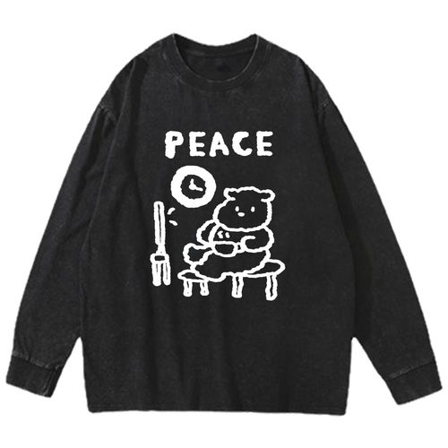 어썸어스 PEACE PUPPY PIGMENT T-SHIRT 2 COLOR