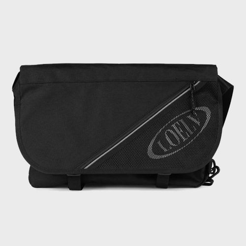 아이홉소 아이홉소 Oblique Logo Messenger Bag