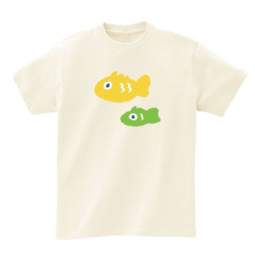 어썸어스 TWO SWIMMING FISH T-SHIRTS