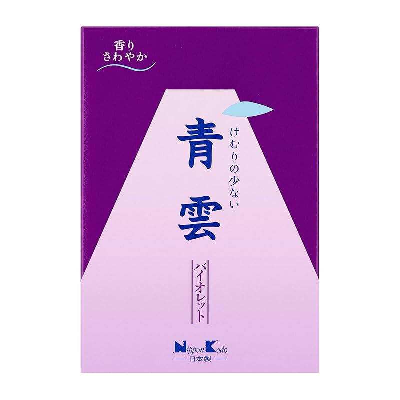 일본향도 Nippon Kodo 청운 바이올렛 덕용 대형 장미 약 275g 1개