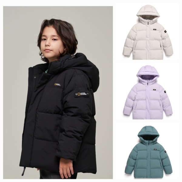 내셔널지오그래픽키즈 안데스 덕 다운 점퍼 K244UDW040