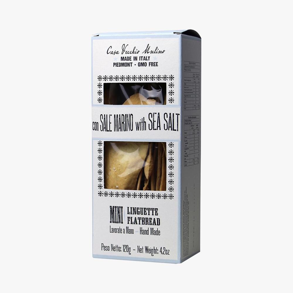 프랑스 까사베키오뮬리노 Casa Vecchio Mulino 미니 씨솔트 스트립 비스킷 120g