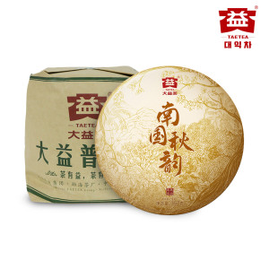 대익차 남국추운 2201 생차 357g 1통 7편