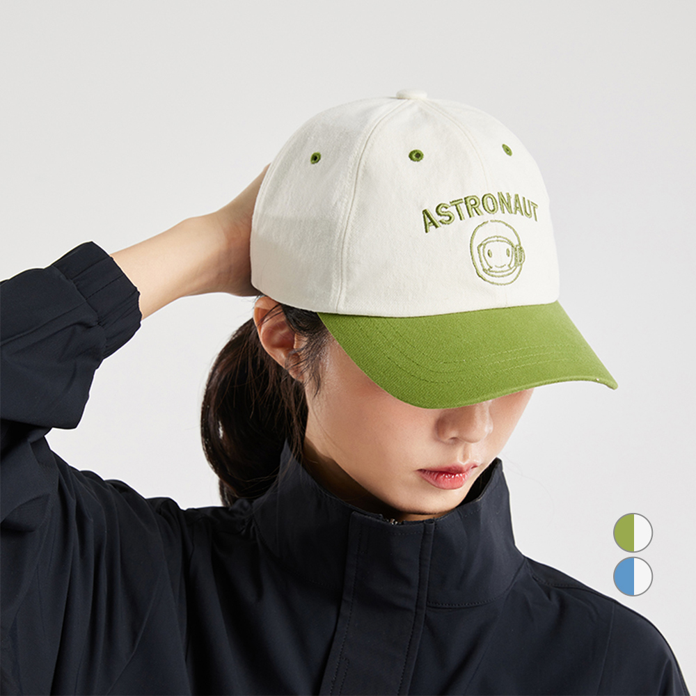 아키클래식 아키클래식 여성용 아스트로넛 면 볼캡 바닐라올리브 AKANAUA01