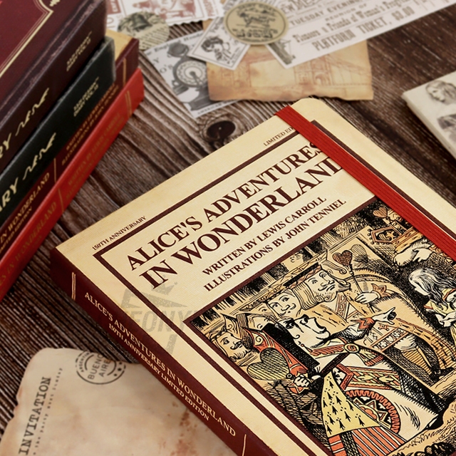 7321디자인 칠삼이일디자인 2025 앨리스 150주년 기념 다이어리 여왕과앨리스 만년형 플래너 스케줄러 칠삼이일디자인