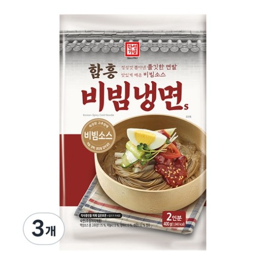 한성기업 한성기업 한성기업 함흥 비빔냉면 S 400g 3개