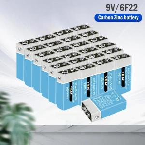 연기 경보용 여분의 무거운 9 V 배터리 감지기 마이크 온도계 멀티미터 드라이 나노 24PCs
