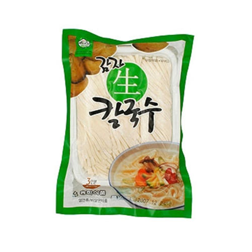 산돌식품 송학식품 송학식품 감자 생칼국수 450g 15개