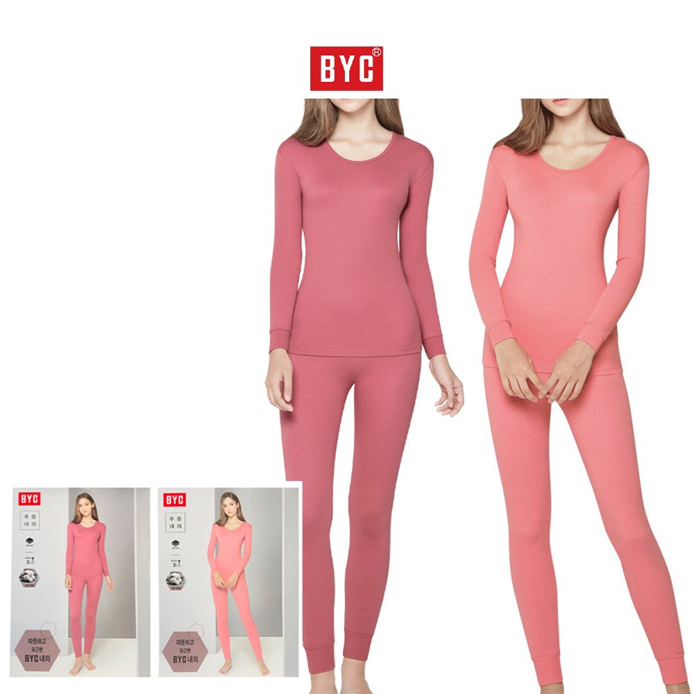 BYC BYC 양면심플 여상하 90호 핑크피치