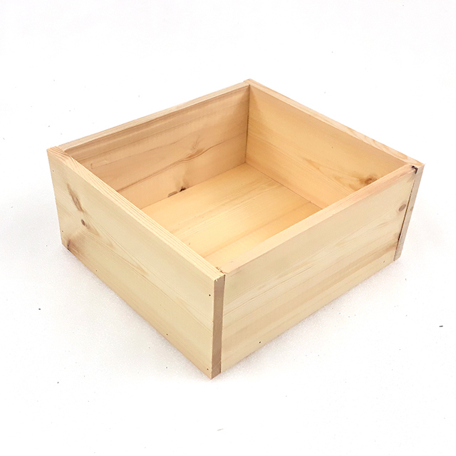 원목공간박스 나무상자 수납함 정리함 우드 자작합판바닥 10t8 11 직사각상자-기본형22x14x7 1개