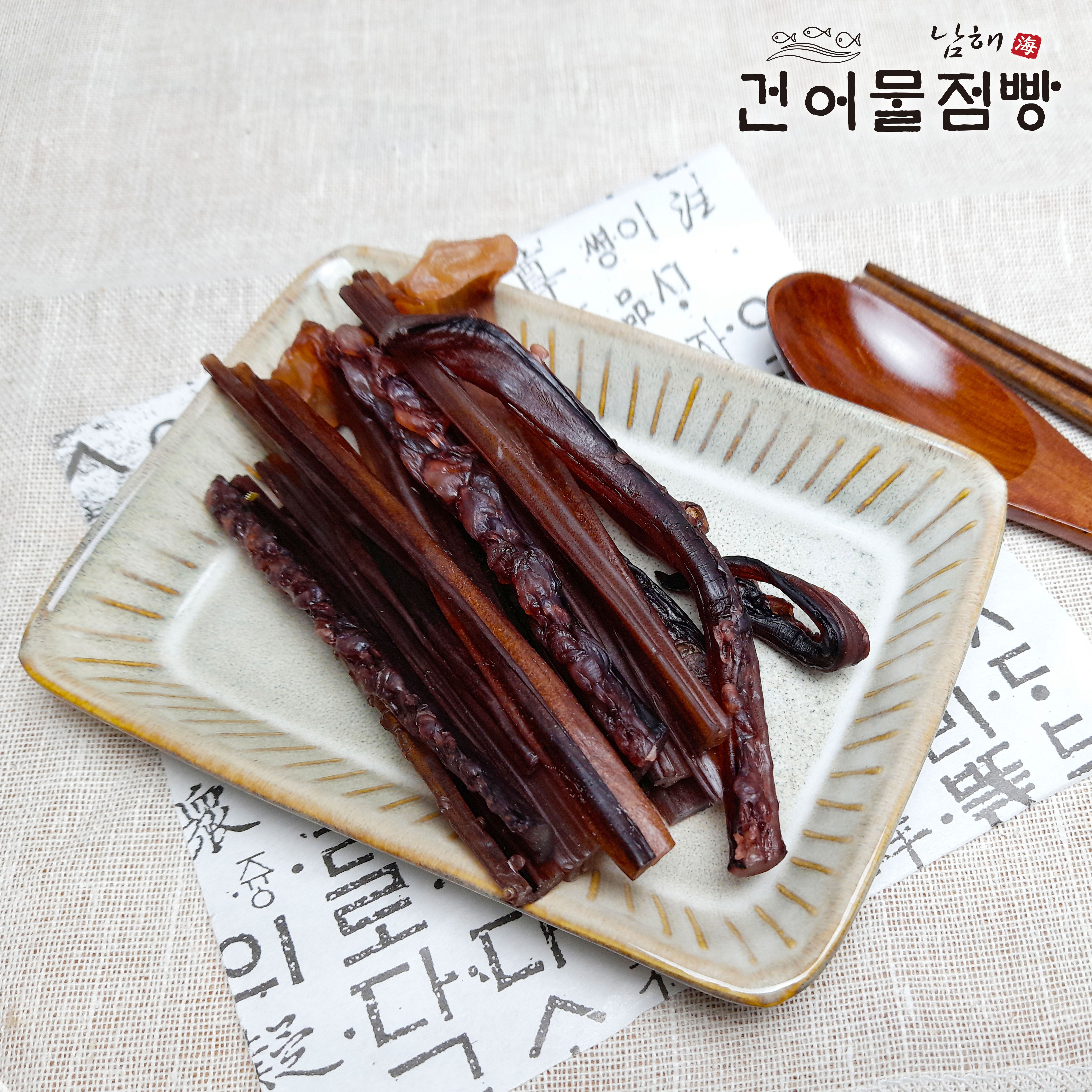 남해건어물점빵 오징어장족 90g 180g 맥주안주 술안주 간식 옵션1 오징어장족 90g 1개