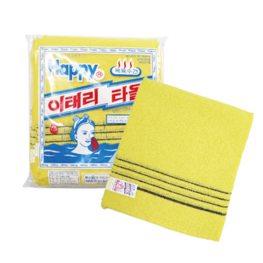 국내산 이태리 타올 4매 골드상사 목욕타올 이태리타올 목욕타올 이태리 20개입 1개