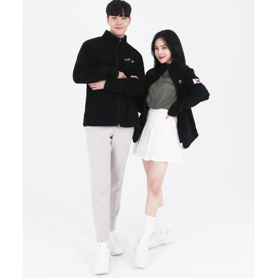 으니마켓 ROKA 코리아 아미 올자수 후리스 남녀공용 100