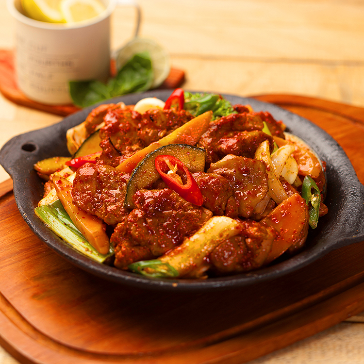춘천그린식품 춘천그린식품 강명희의 춘천 닭갈비 택배 웰빙 양념닭갈비 3kg 매운맛 매운양념 1개