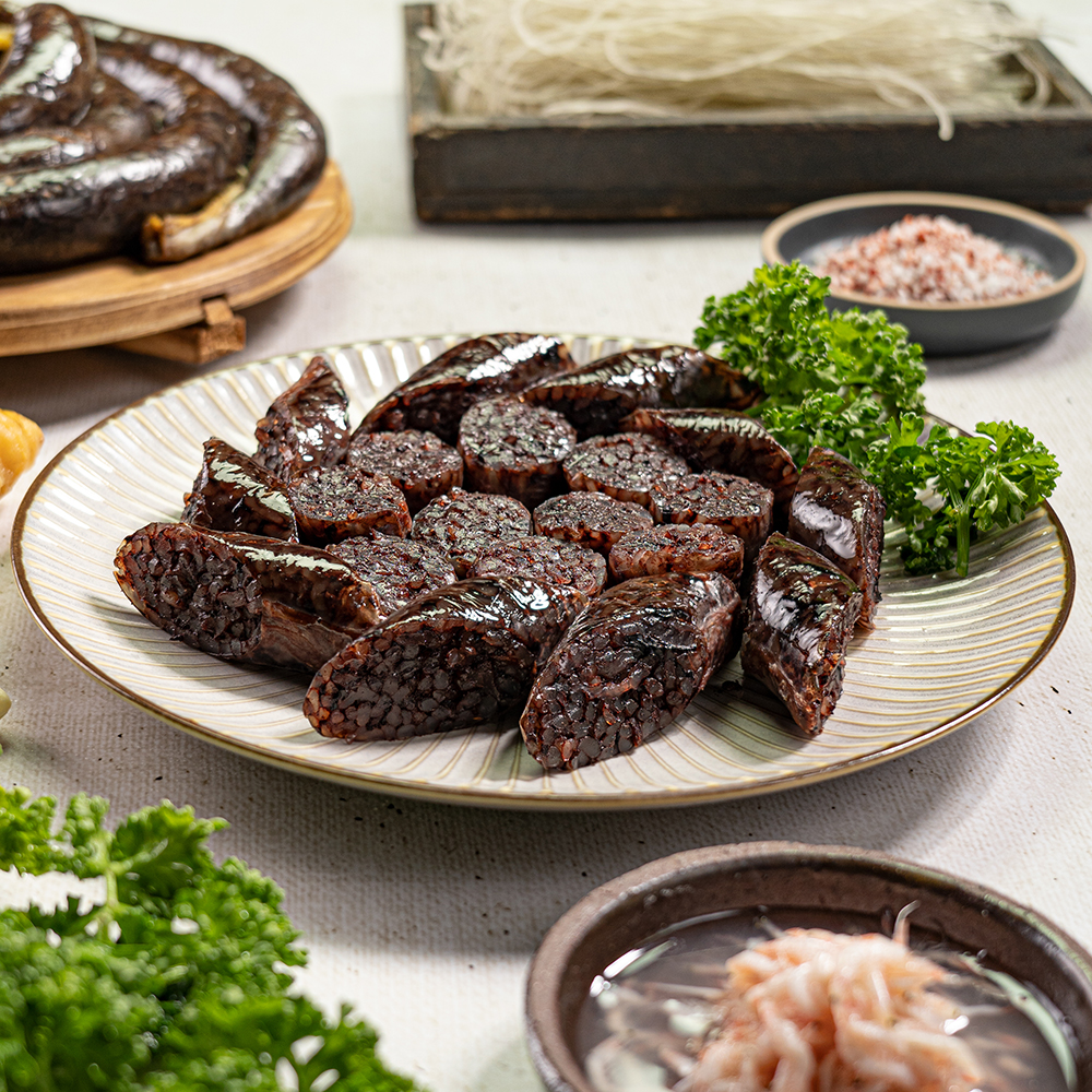 쵱선생 쵱선생 프리미엄 찰순대 찰진 순대 피순대 1kg 500g x 2팩 찰진 순대 당면 찰순대 500 2개 500g