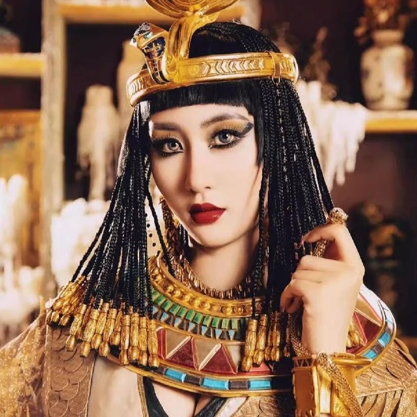 클레오 파트라 치 앞머리 가발 코스프레가발 할로윈 헤어 액세서리