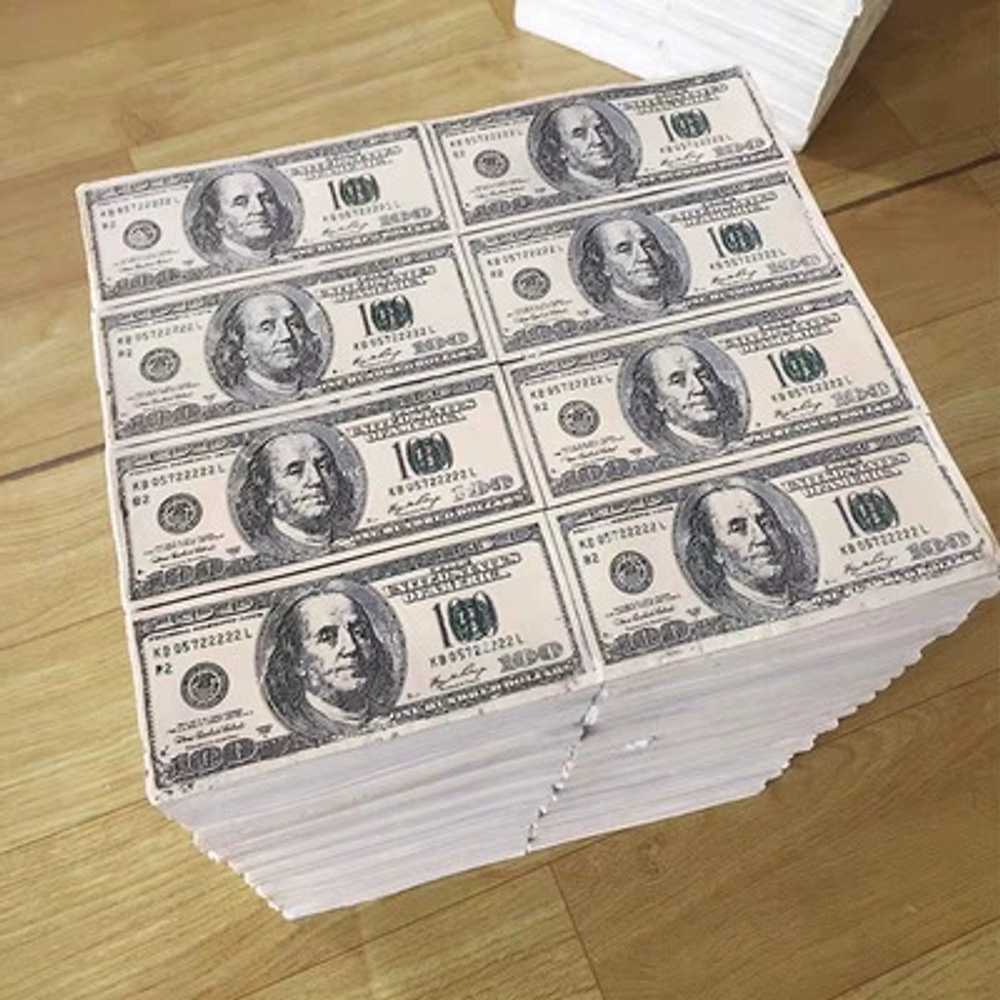 인테리어 스툴 돈다발 달러 돈방석 의자 지폐 돈들어오는 소품 기본형 달러 1개