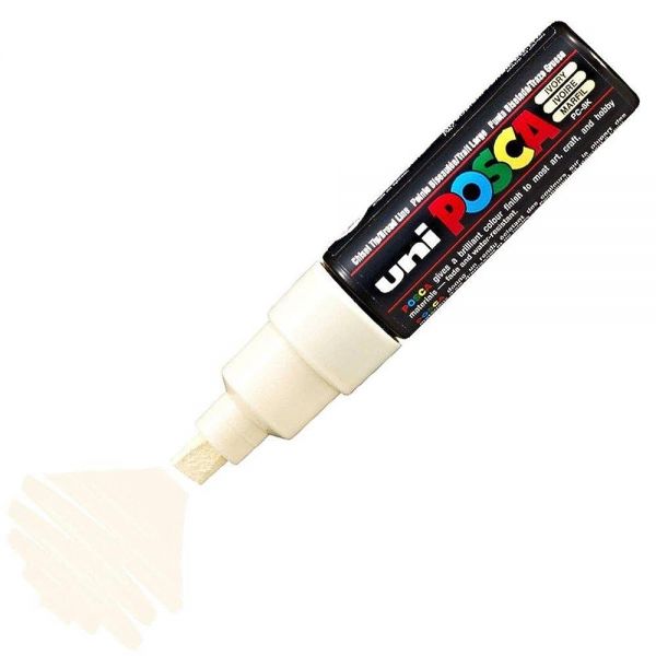 유니 Uni Posca Marker 페인트 유리 펜 브로드 끌 팁 8 핫템 잇템 PC-8K