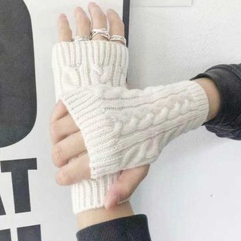 오픈핑거 니트 핸드워머 손목토시 겨울 좋은신축성