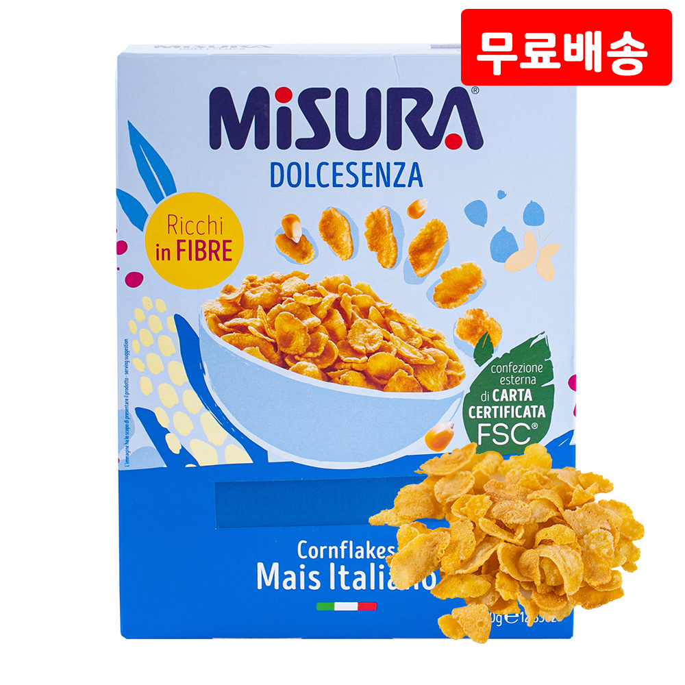 미주라 돌체센자 콘플레이크 350g X 3 콘프레이크 시리얼 간식 과자