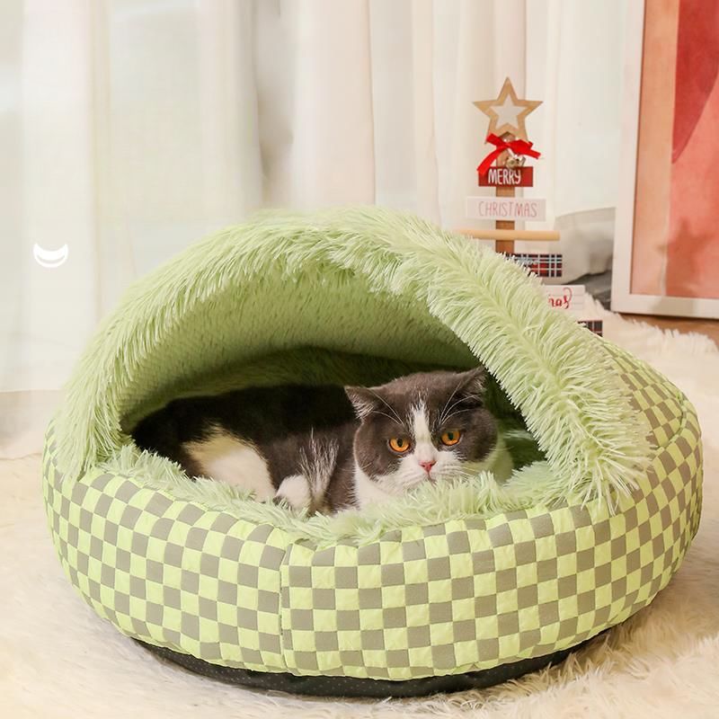 강아지조개집 고양이 하우스 반려동물 집 따뜻한 수면 침낭 항공배송