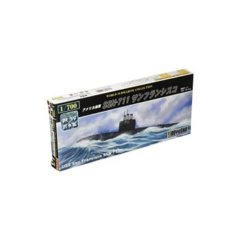 동우사 1 700 세계 잠수함 시리즈 No 15 프라모델 SSN-711 WSC-15