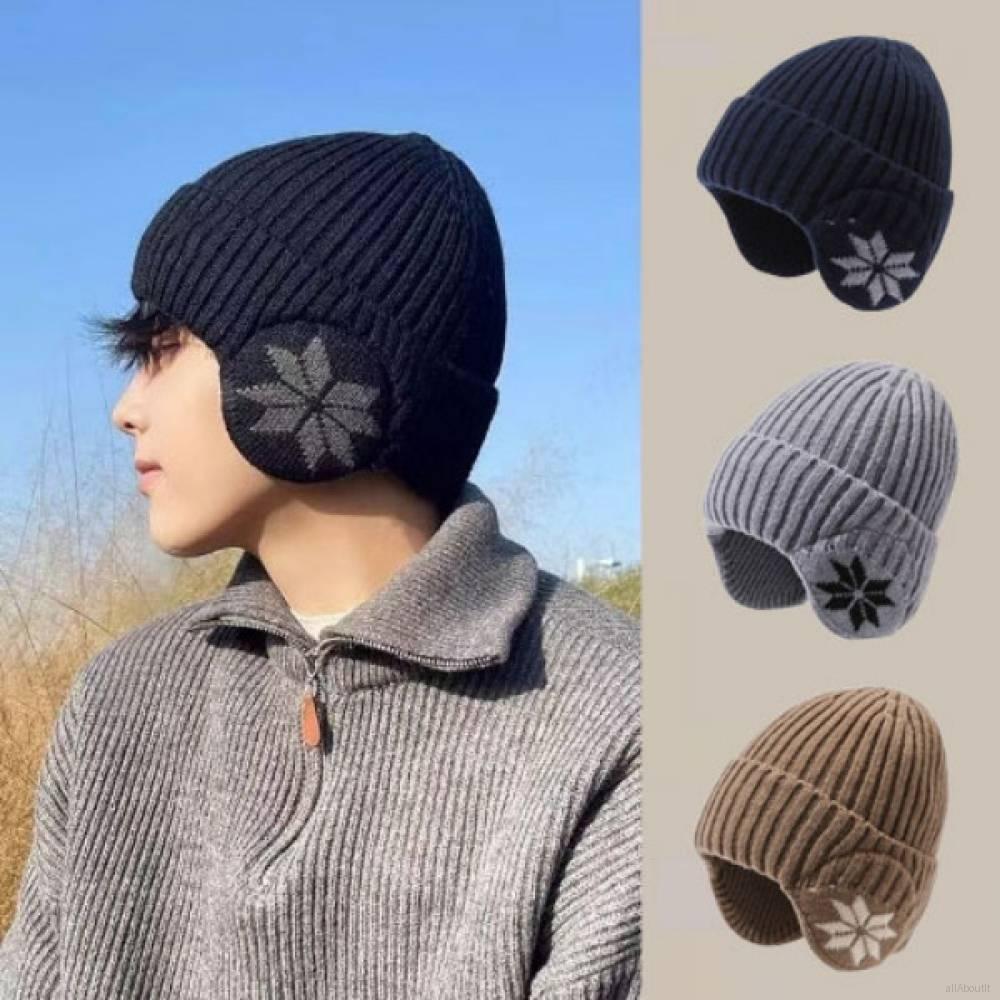 안감기모 눈꽃 베이직 비니 winter beanie