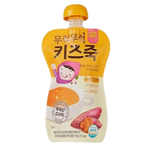 두손푸드 이유케어스 무럭무럭 키즈죽 고구마