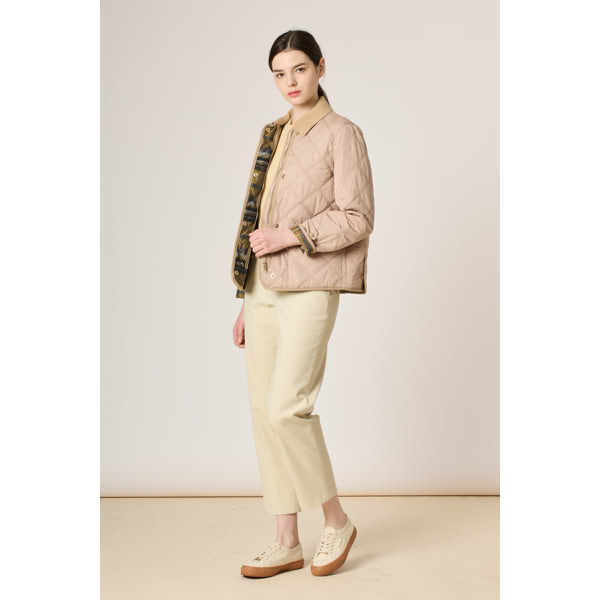 BCBG 코듀로이 블록 퀼팅 점퍼 B4S1R154