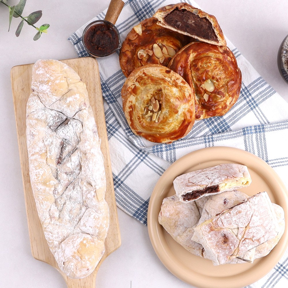 부산맛집 아델라7 동백빵 크랜베리크림치즈 파운드케이크 아델라7 동백빵X 6봉 1개