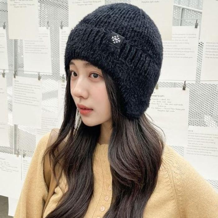 베이직 귀덮개 디자인 데일리 비니 캐주얼 01
