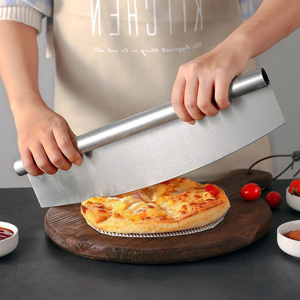 도우커팅 반달 피자칼 스텐 베이킹 반죽 피자커터