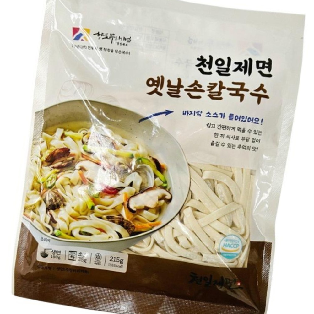 옛날손칼국수 215G 천일제면