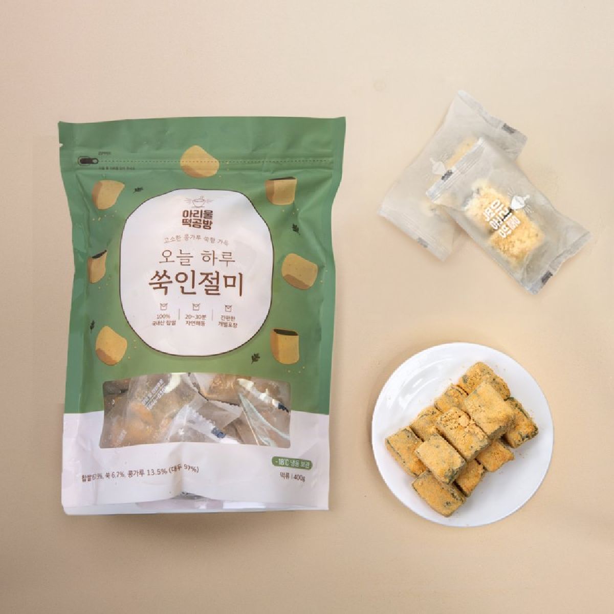 아리울떡공방 오늘하루 쑥인절미 400G