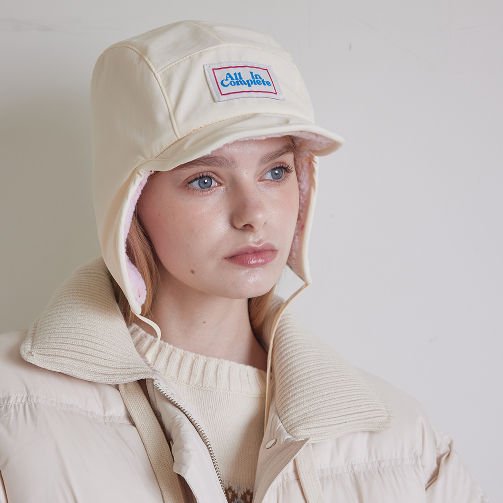 올인컴플리트 올인컴플리트 Sprinkle Teddy Reversible Trooper Hat 2 Colors