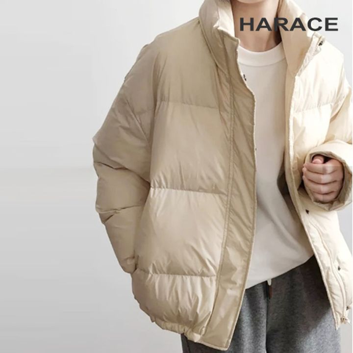 헤레이스 도톰하프패딩 YMSH22FW500