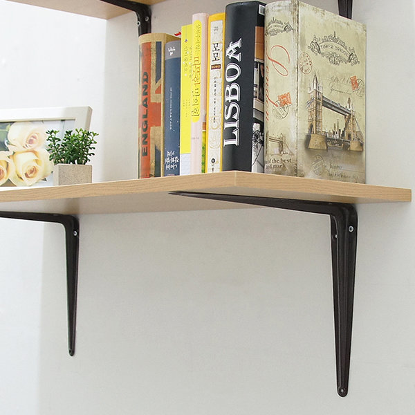 부메랑 선반받침대 벽선반 까치발 선반대 꺽쇠 인테리어 DIY 지지대 목재선반받침 자 심플 선반