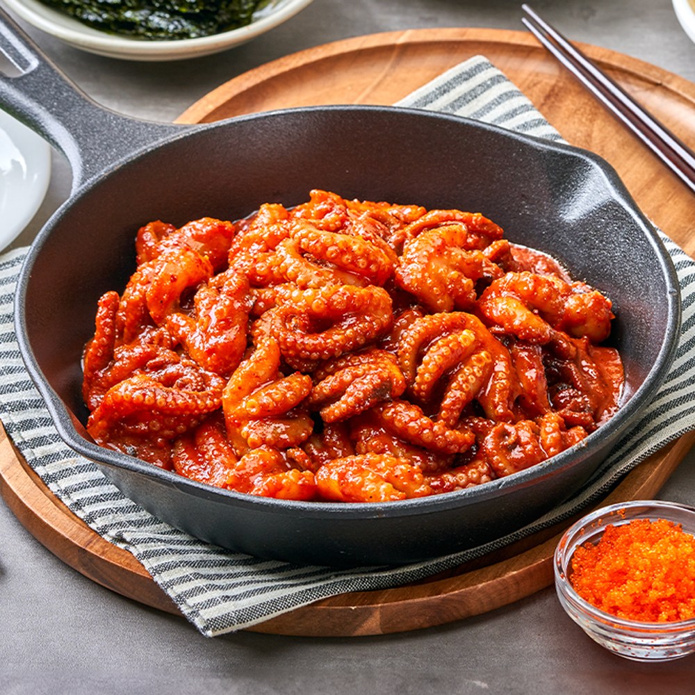 앗싸 양념 불쭈꾸미 대왕 사이즈 주꾸미 맛있게 매운맛 2개 500g