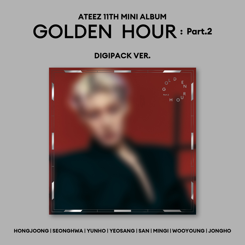 에이치투미디어 에이티즈 - 미니 11집 GOLDEN HOUR Part 2 디지팩 ver 1종