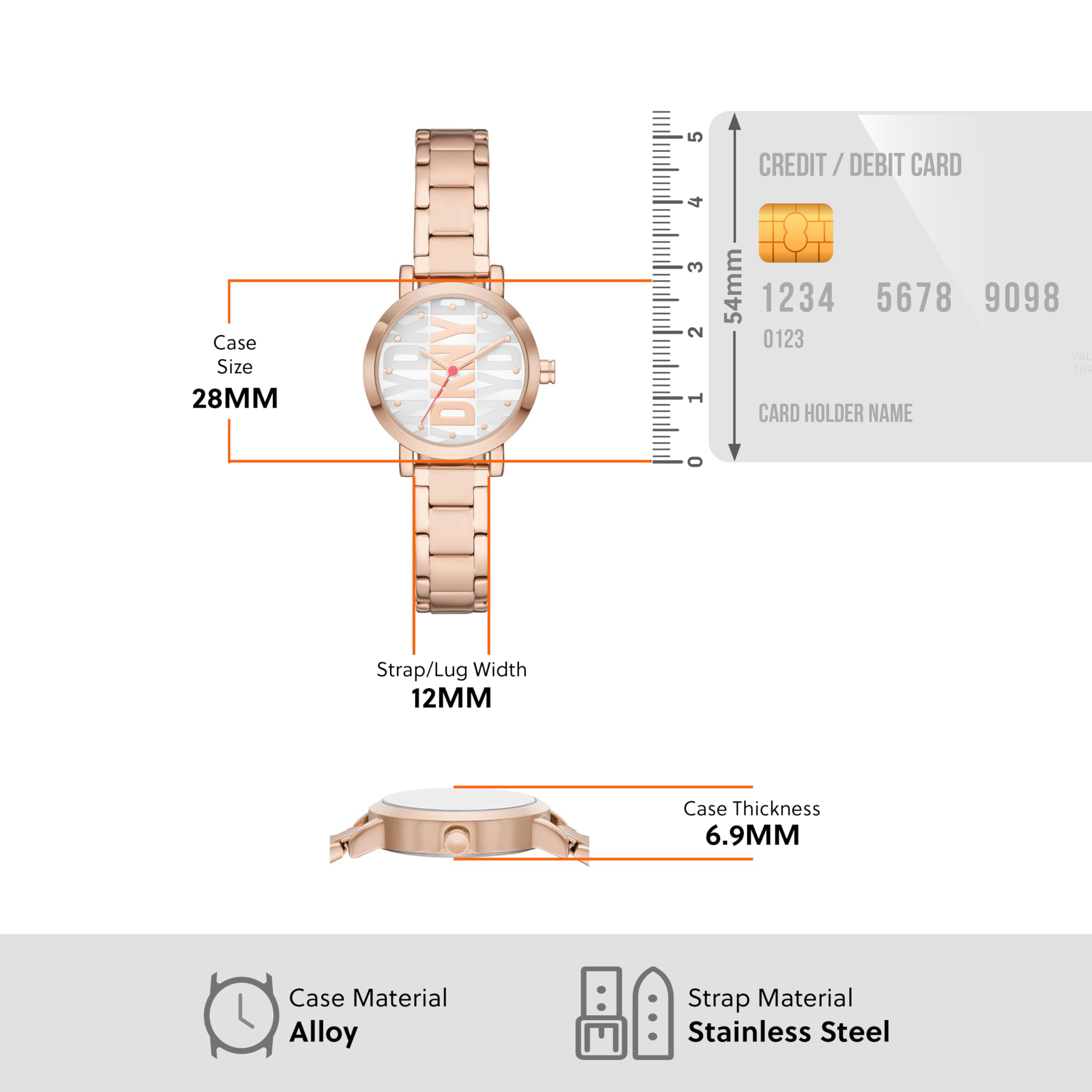 디케이엔누와이 Watch Soho 여성 NY6648