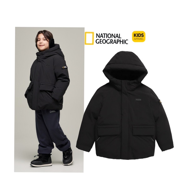 내셔널지오그래픽키즈 키즈 아동 피레네 구스 다운 점퍼 K244UDW050 496185
