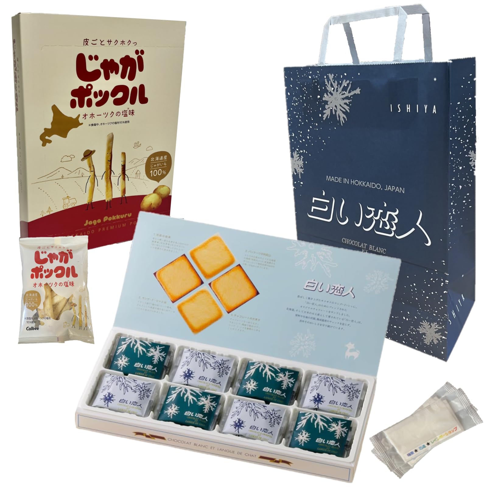 노브랜드 시로이고이비토 하얀연인 24장입 감자 포크르 10봉투입 2상자 세트